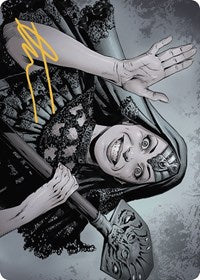 Gisa, the Hellraiser Art Card (Gold-Stamped Signature) (51) [Art Series: Outlaws of Thunder Junction]
