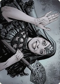 Gisa, the Hellraiser Art Card (51) [Art Series: Outlaws of Thunder Junction]