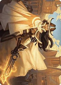 Omenport Vigilante Art Card (3) [Art Series: Outlaws of Thunder Junction]