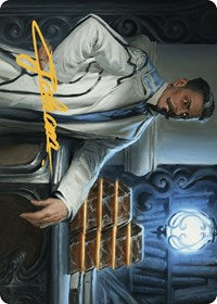 Baron Bertram Graywater Art Card (Gold-Stamped Signature) (19) [Art Series: Outlaws of Thunder Junction]