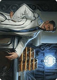 Baron Bertram Graywater Art Card (19) [Art Series: Outlaws of Thunder Junction]