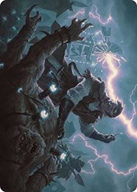 Geralf, the Fleshwright Art Card (5) [Art Series: Outlaws of Thunder Junction]