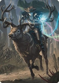 Oko, the Ringleader Art Card (54/54) (54) [Art Series: Outlaws of Thunder Junction]