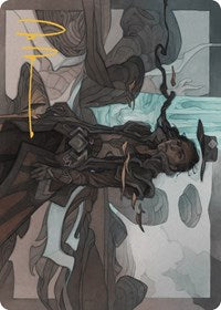 Annie Joins Up Art Card (Gold-Stamped Signature) (18) [Art Series: Outlaws of Thunder Junction]
