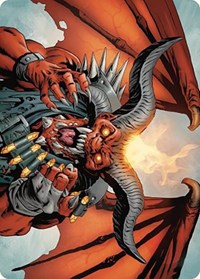 Rakdos, the Muscle Art Card (53) [Art Series: Outlaws of Thunder Junction]