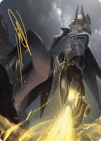 Ruthless Lawbringer Art Card (Gold-Stamped Signature) (32) [Art Series: Outlaws of Thunder Junction]