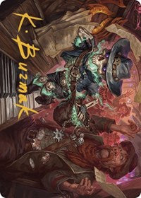Tinybones, the Pickpocket Art Card (Gold-Stamped Signature) (10) [Art Series: Outlaws of Thunder Junction]