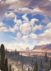 Plains Art Card (36) [Art Series: Outlaws of Thunder Junction]