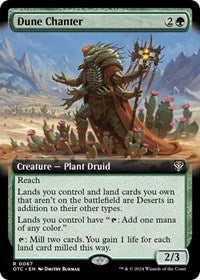 Dune Chanter (Extended Art) (67) [Commander: Outlaws of Thunder Junction]