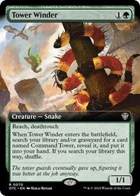 Tower Winder (Extended Art) (70) [Commander: Outlaws of Thunder Junction]