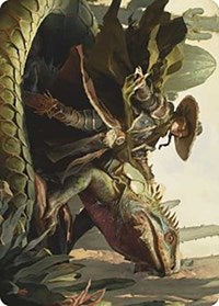 Outcaster Trailblazer Art Card (14) [Art Series: Outlaws of Thunder Junction]