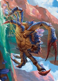 Canyon Crab Art Card (Gold-Stamped Signature) (4) [Art Series: Outlaws of Thunder Junction]