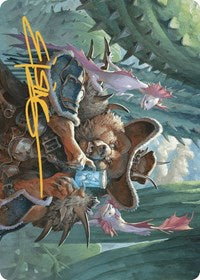 Doc Aurlock, Grizzled Genius Art Card (Gold-Stamped Signature) (21) [Art Series: Outlaws of Thunder Junction]