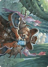 Doc Aurlock, Grizzled Genius Art Card (21) [Art Series: Outlaws of Thunder Junction]