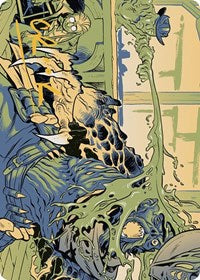 Voidslime Art Card (Gold-Stamped Signature) (49) [Art Series: Outlaws of Thunder Junction]