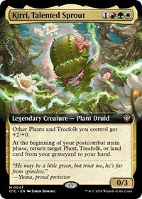 Kirri, Talented Sprout (Extended Art) (43) [Commander: Outlaws of Thunder Junction]
