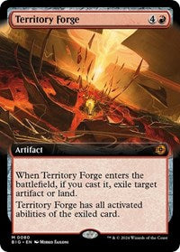 Territory Forge (Extended Art) (80) [Outlaws of Thunder Junction: The Big Score]