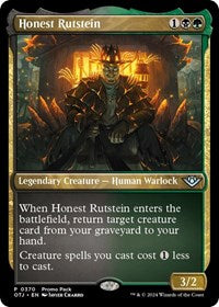 Honest Rutstein (370) [Promo Pack: Outlaws of Thunder Junction]