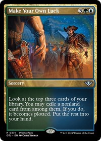 Make Your Own Luck (371) [Promo Pack: Outlaws of Thunder Junction]