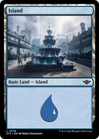 Island (0279) (279) [Outlaws of Thunder Junction]