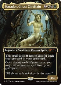 Karador, Ghost Chieftain (1646) [Secret Lair Drop Series]