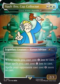 Vault Boy, Cap Collector - Grand Arbiter Augustin IV (Rainbow Foil) (1483) [Secret Lair Drop Series]