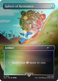 Sphere of Resistance (Rainbow Foil) (1484) [Secret Lair Drop Series]