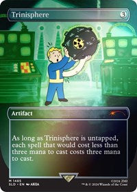 Trinisphere (Rainbow Foil) (1485) [Secret Lair Drop Series]