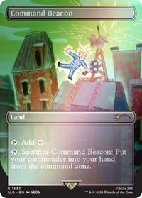 Command Beacon (Rainbow Foil) (1533) [Secret Lair Drop Series]