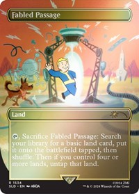 Fabled Passage (1534) (Rainbow Foil) (1534) [Secret Lair Drop Series]