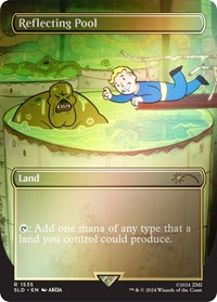 Reflecting Pool (Rainbow Foil) (1535) [Secret Lair Drop Series]