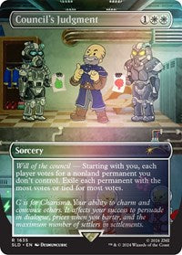 Council's Judgment (1635) (Rainbow Foil) (1635) [Secret Lair Drop Series]