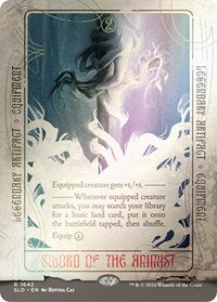 Sword of the Animist (Rainbow Foil) (1642) [Secret Lair Drop Series]