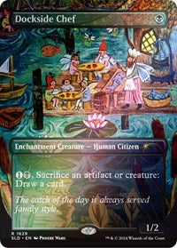 Dockside Chef (Rainbow Foil) (1629) [Secret Lair Drop Series]