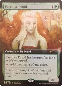 Paradise Druid (Extended Art) (775) [Secret Lair Drop Series]