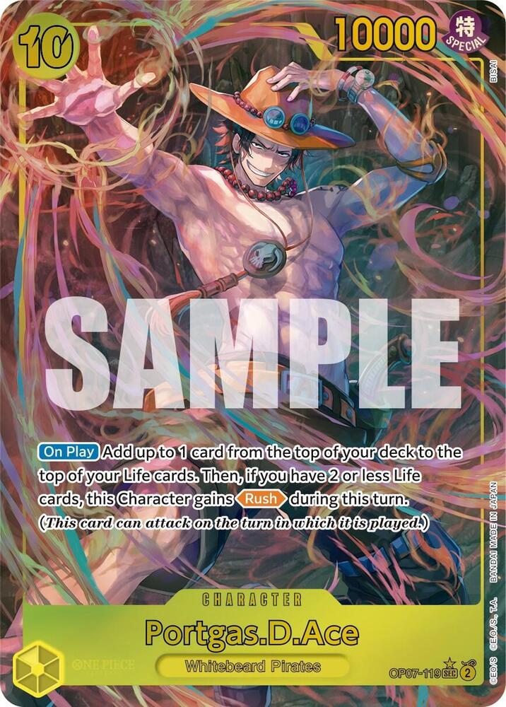 Portgas.D.Ace (119) (Parallel) (OP07-119) [500 Years in the Future]