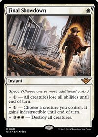 Final Showdown (11) [Promo Pack: Outlaws of Thunder Junction]
