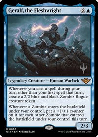 Geralf, the Fleshwright (50) [Promo Pack: Outlaws of Thunder Junction]