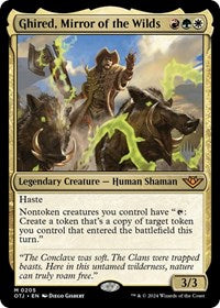 Ghired, Mirror of the Wilds (205) [Promo Pack: Outlaws of Thunder Junction]