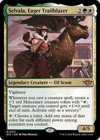 Selvala, Eager Trailblazer (231) [Promo Pack: Outlaws of Thunder Junction]