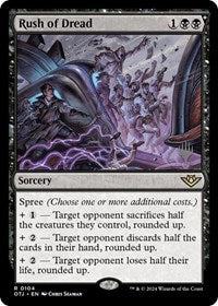 Rush of Dread (104) [Promo Pack: Outlaws of Thunder Junction]