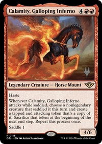 Calamity, Galloping Inferno (116) [Promo Pack: Outlaws of Thunder Junction]