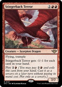 Stingerback Terror (147) [Promo Pack: Outlaws of Thunder Junction]