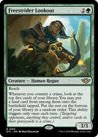 Freestrider Lookout (163) [Promo Pack: Outlaws of Thunder Junction]