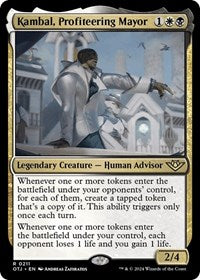 Kambal, Profiteering Mayor (211) [Promo Pack: Outlaws of Thunder Junction]