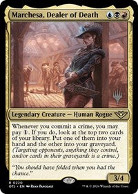 Marchesa, Dealer of Death (220) [Promo Pack: Outlaws of Thunder Junction]