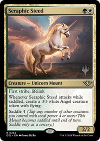 Seraphic Steed (232) [Promo Pack: Outlaws of Thunder Junction]