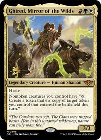Ghired, Mirror of the Wilds (205) [Prerelease Cards]