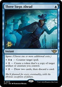 Three Steps Ahead (75) [Prerelease Cards]
