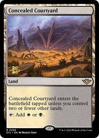 Concealed Courtyard (OTJ) (268) [Prerelease Cards]